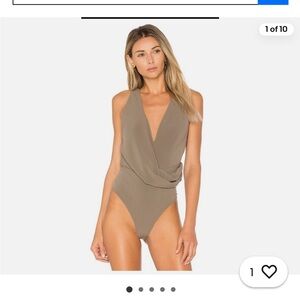 Stylestalker Leila Bodysuit in Sage
